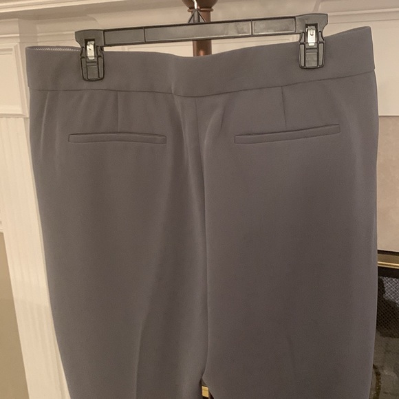NWT J.CREW SIZE 12 PLEATED CREPE TROUSER GRAY - Picture 5 of 7